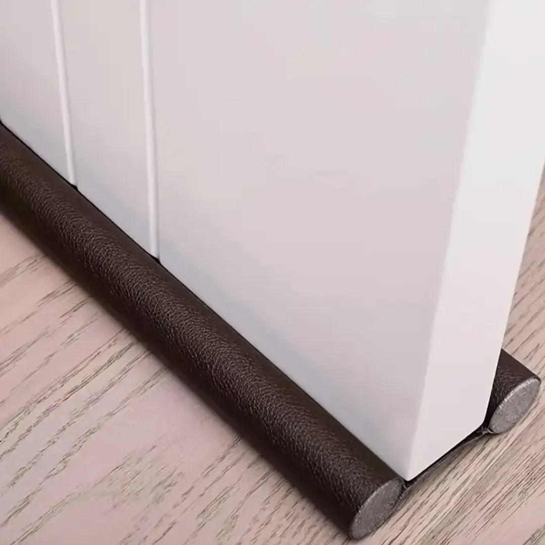 Dustproof Door Stoppers 3 Pcs Dark Wood